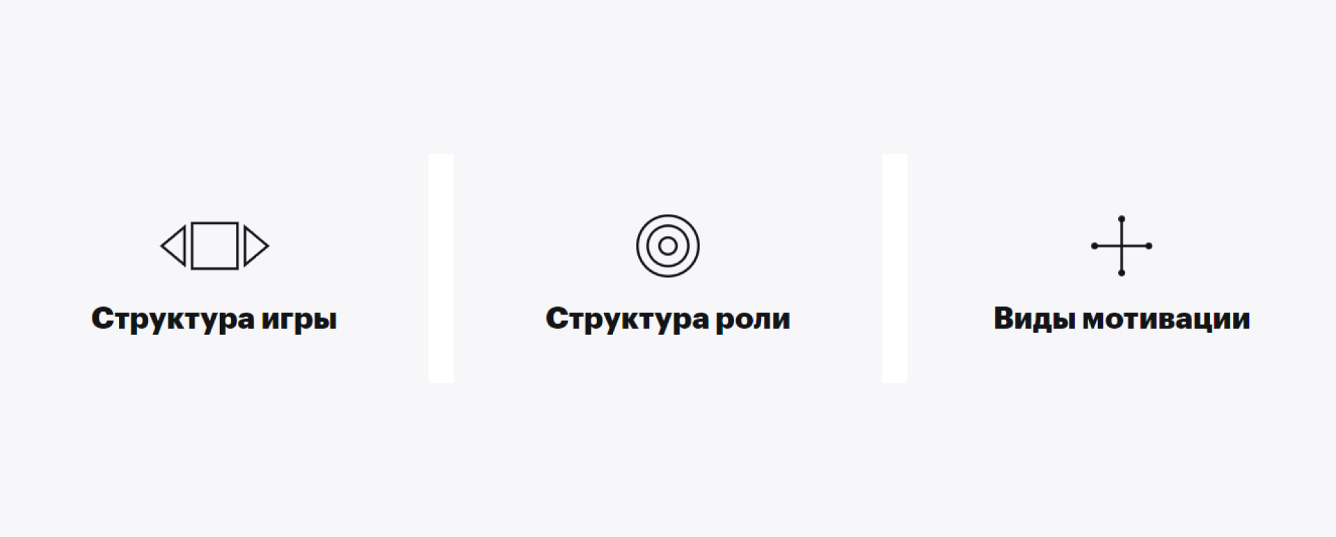 Three tools of experience design